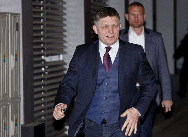 PM Fico's Smer party leads Slovak election: exit poll