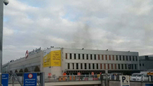 Series of blasts rock airport, metro in Brussels