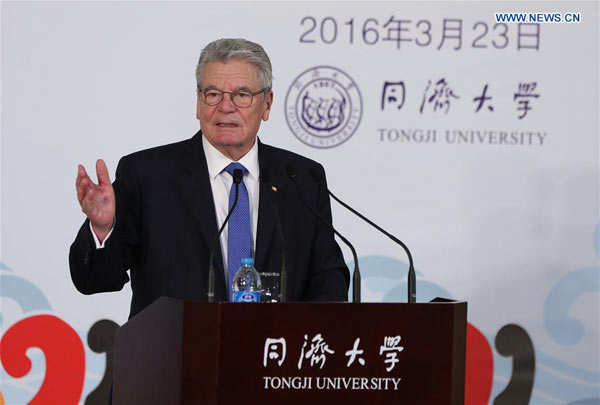 German president expresses optimism for cooperation with China