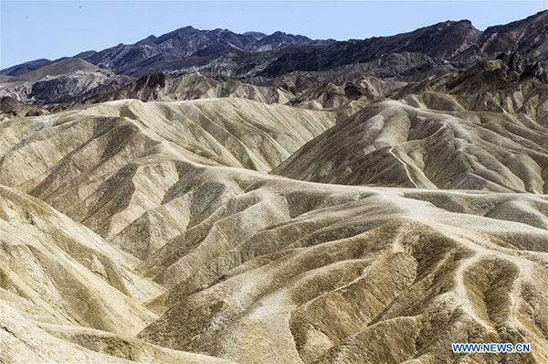 Scenery of Death Valley National Park in United States