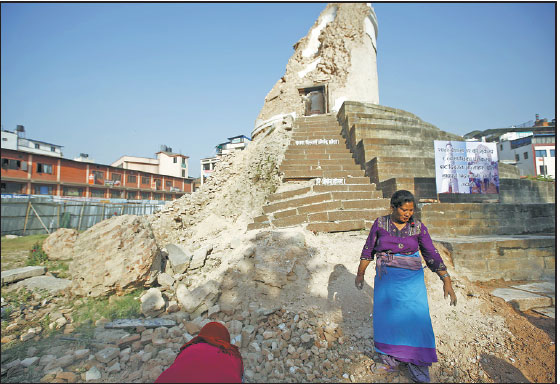 Nation marks 1 year since quake