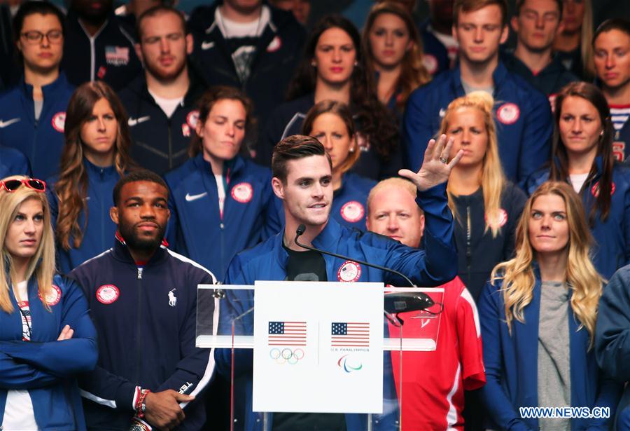 Michelle Obama kicks off 100-day countdown to Rio Olympics with US Olympians