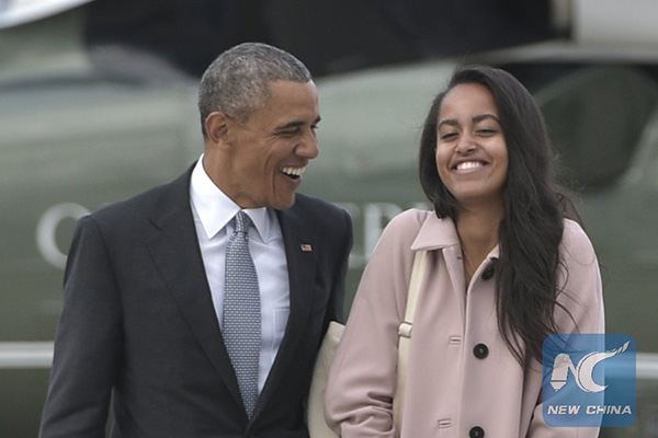 Obama's daughter Malia to attend Harvard after gap year