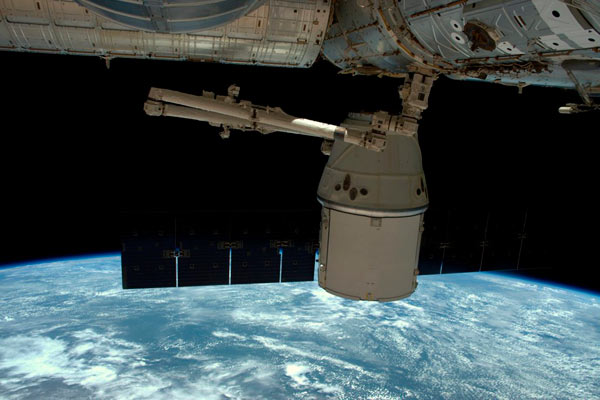SpaceX's Dragon cargo ship returns from space station
