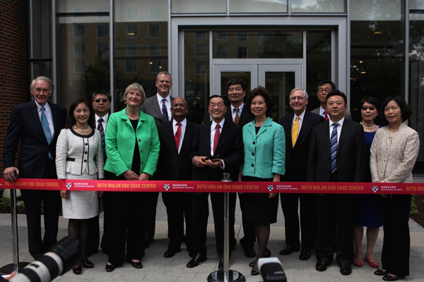 Harvard names first building after a woman