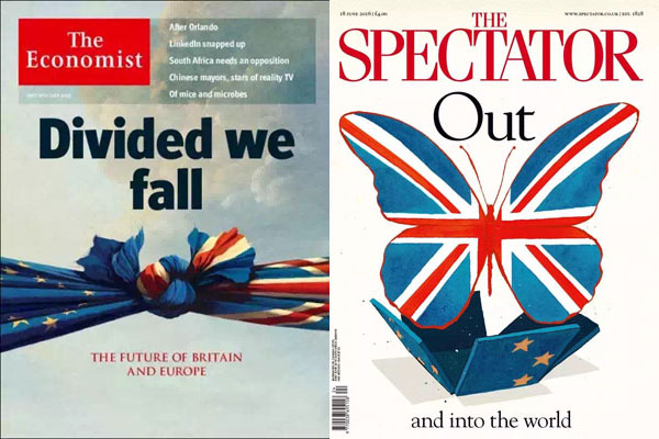 Major British media divided over EU Referendum