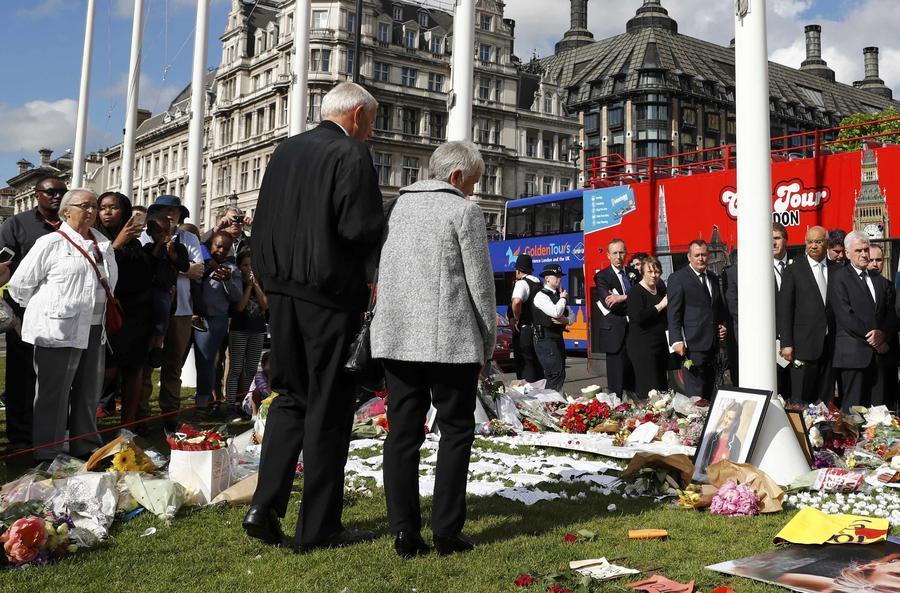 British MPs pay tribute to murdered MP Jo Cox