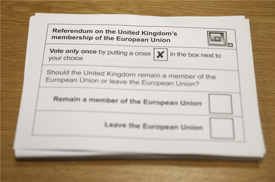 Britons start voting on continued EU membership