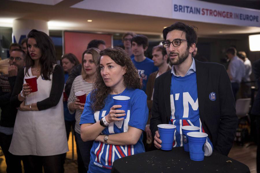 In photos: Public reaction to EU referendum decision