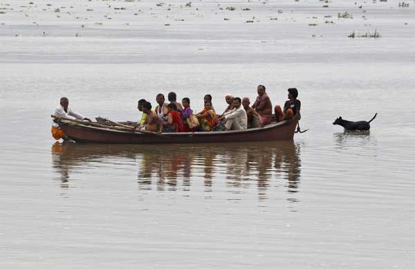 Over 80,000 people affected by floods in India's northeast state