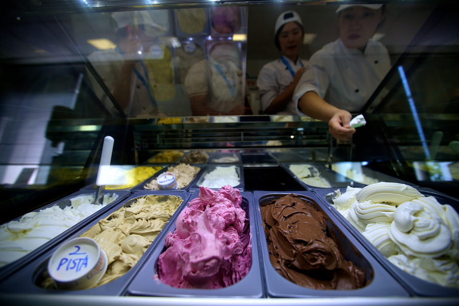 Make your own ice cream at Gelato University