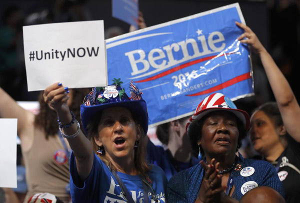 US Democratic National Convention kicks off with rocky start