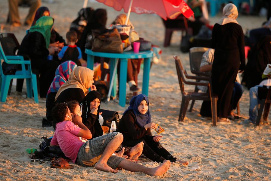 Rest and recreation in Gaza City