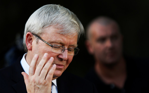 Australia declines to nominate Kevin Rudd for UN chief