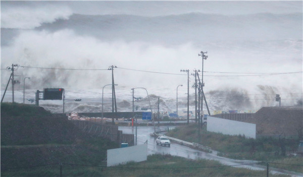 10 dead, 3 missing after Typhoon Lionrock batters Japan