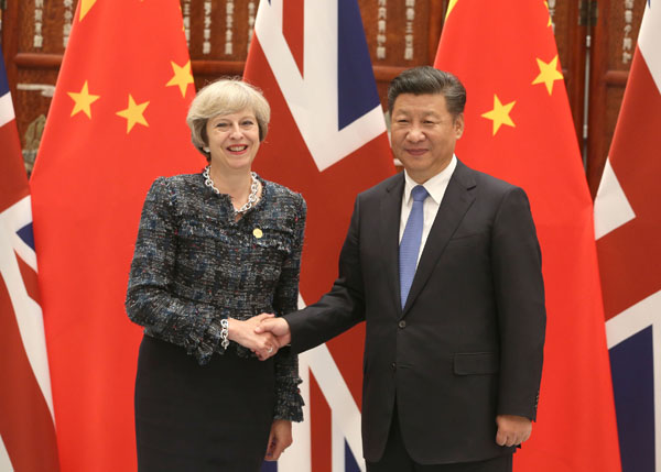 China, UK vow to push 'golden-era' ties forward
