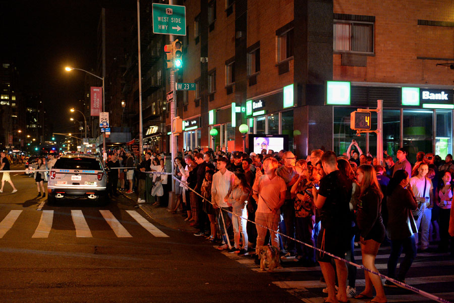 In photos: Explosion rocks Chelsea in New York City