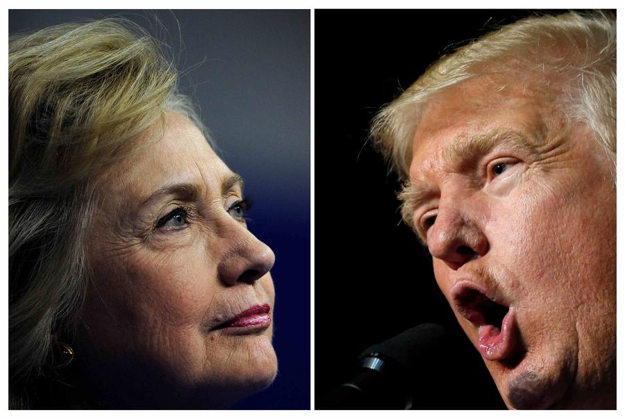 inton, Trump go head to head in high stakes presidential debate