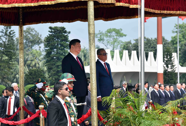 Xi: China considers Bangladesh important partner in South Asia