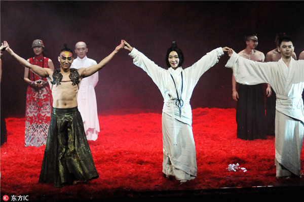Chinese dance drama stuns British audience