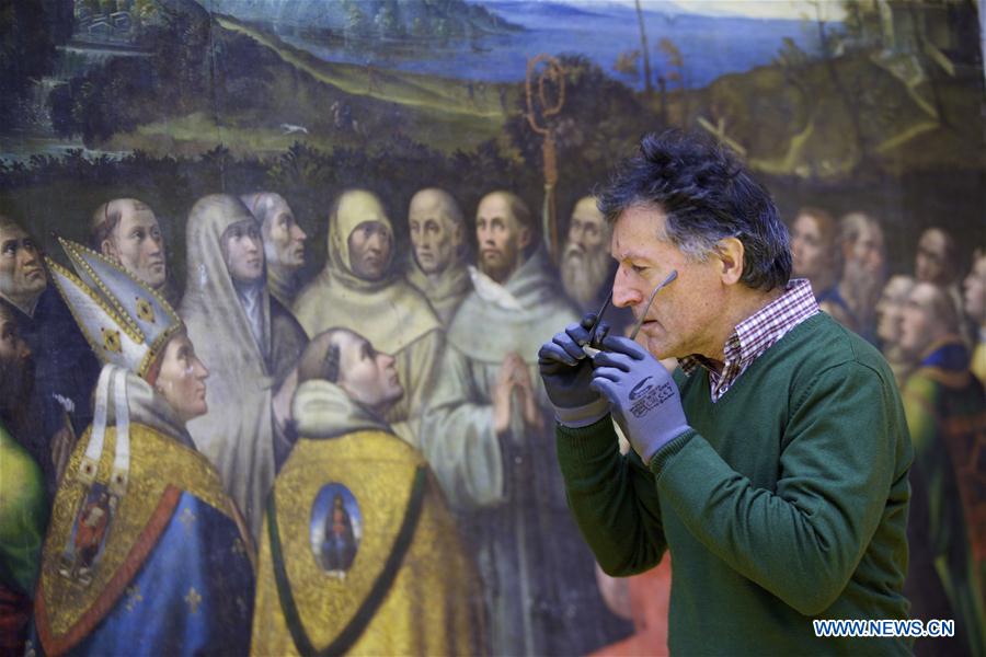 More than 900 art pieces recovered in Umbria, Italy