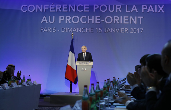 Middle East Peace Conference held in Paris