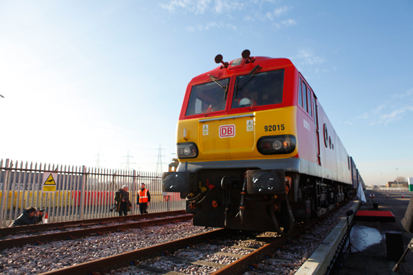First freight train from China to London completes maiden journey