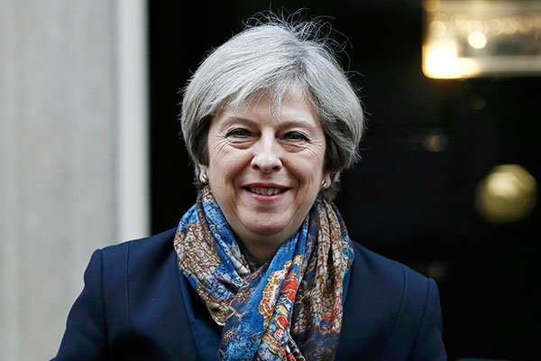 British PM sends Spring Festival message to Chinese
