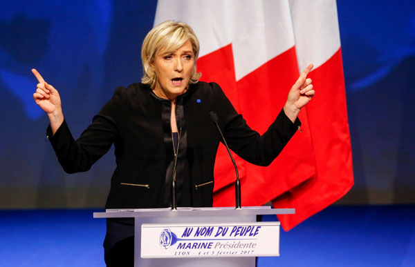 Far-right hopeful: French election 'choice of civilization'