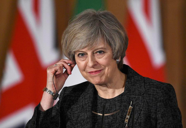 British PM May says to trigger Article 50 by end of March