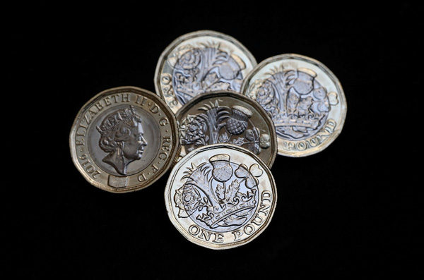 UK introduces new 'counterfeit-proof' pound coin