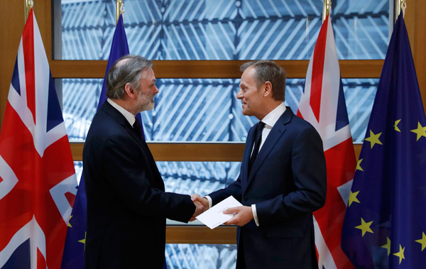 UK takes key step in process of leaving the European Union