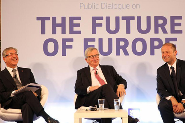 Juncker, Muscat optimistic about EU's future despite Brexit