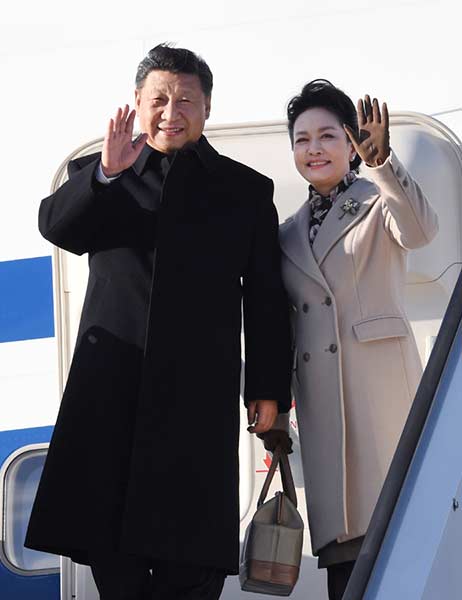 Xi arrives in Finland for state visit