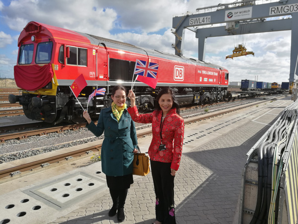 First export train from UK to China departs