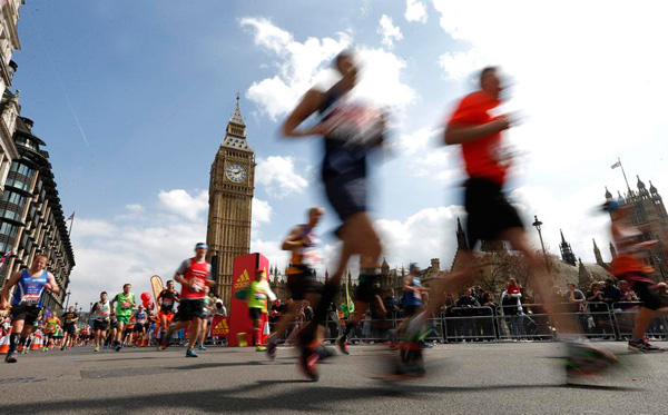 Record number attend the London Marathon
