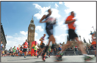 Record number take part in London Marathon