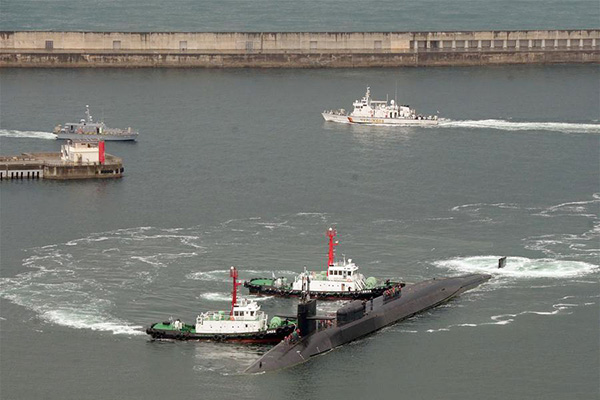 US nuke-powered submarine arrives in S Korea amid tensions