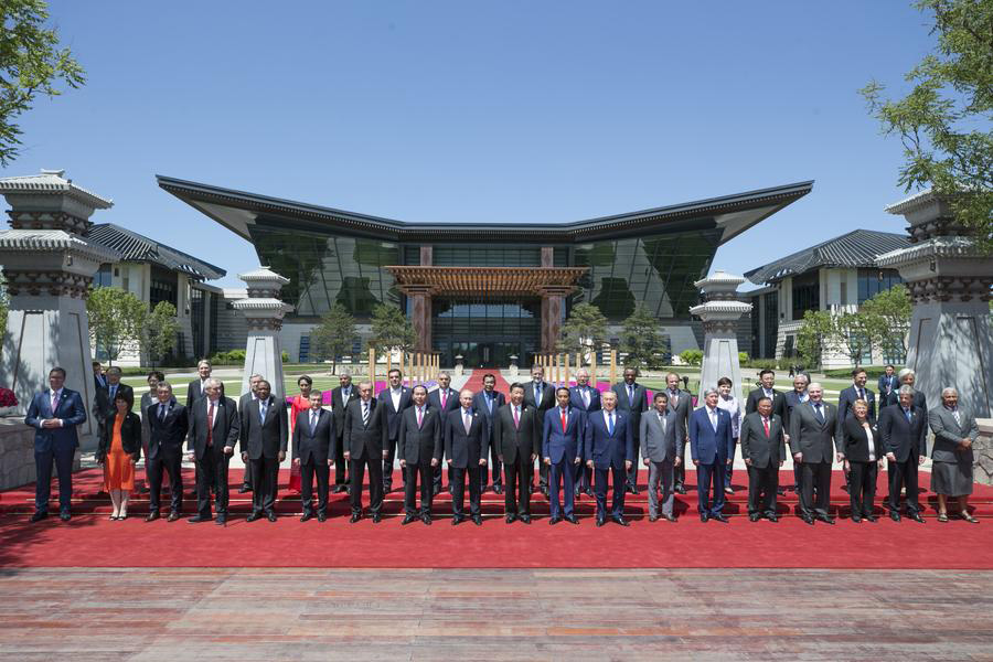 Leaders wrap up Belt and Road Forum with fruitful results
