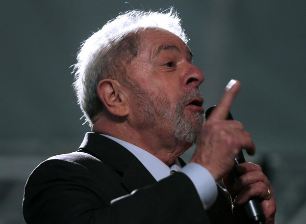 Brazil ex-president Lula's defense team to file complaint with UN