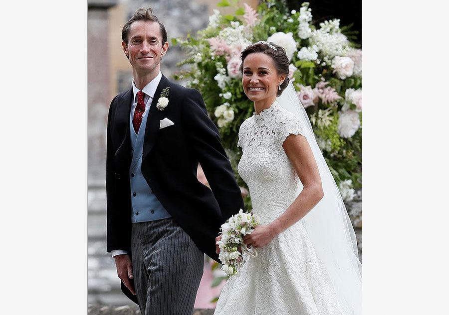 Royal sister-in-law Pippa takes spotlight in star-studded British wedding