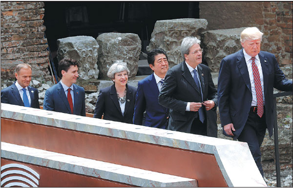 Terrorism, trade top agenda at G7 summit