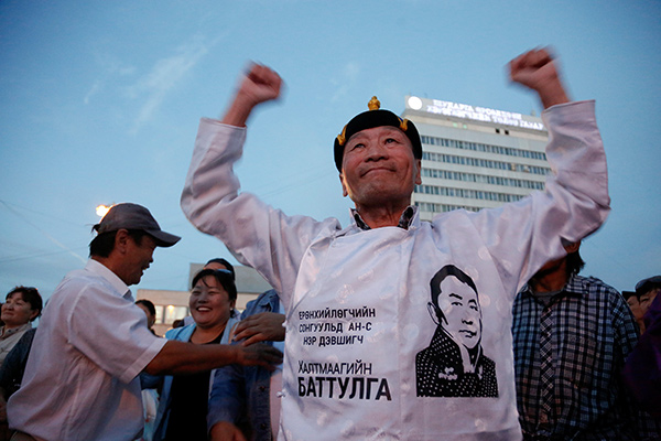 Khaltmaa Battulga inaugurated as Mongolian president