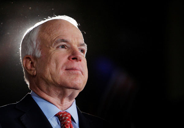 US Senator McCain diagnosed with brain tumor