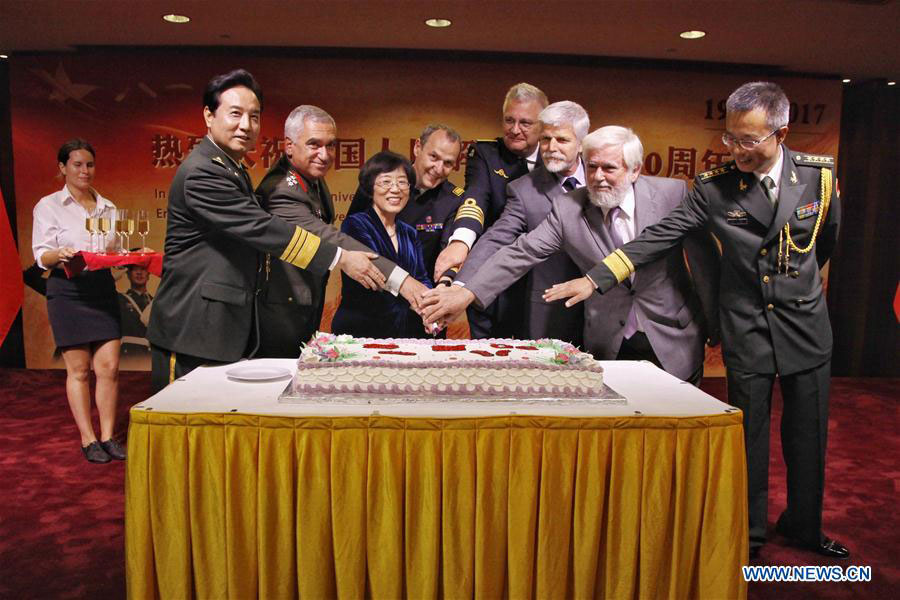 Reception held in Brussels to mark 90th anniv. of PLA founding