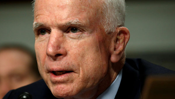 US Republican Senator McCain will return Tuesday for healthcare vote