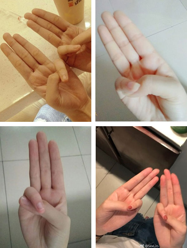 Can you make a 'finger knot'?