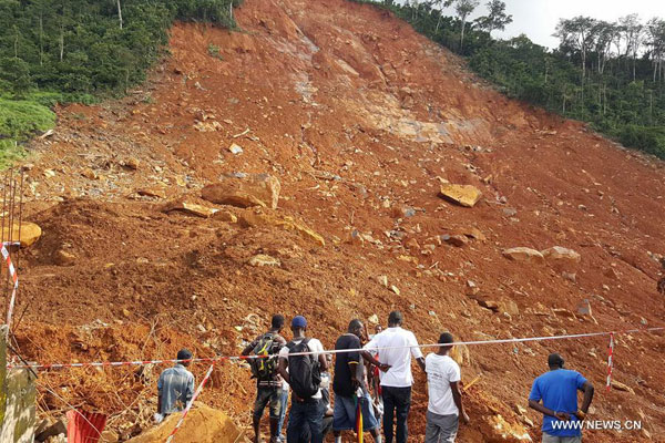 Sierra Leone President declares 7-day national mourning for mudslide victims