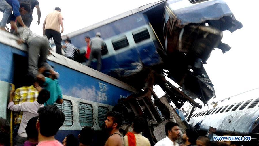 23 killed, 40 injured in India train accident