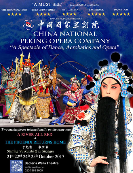 China's Peking Opera troupe returns to London with fine productions